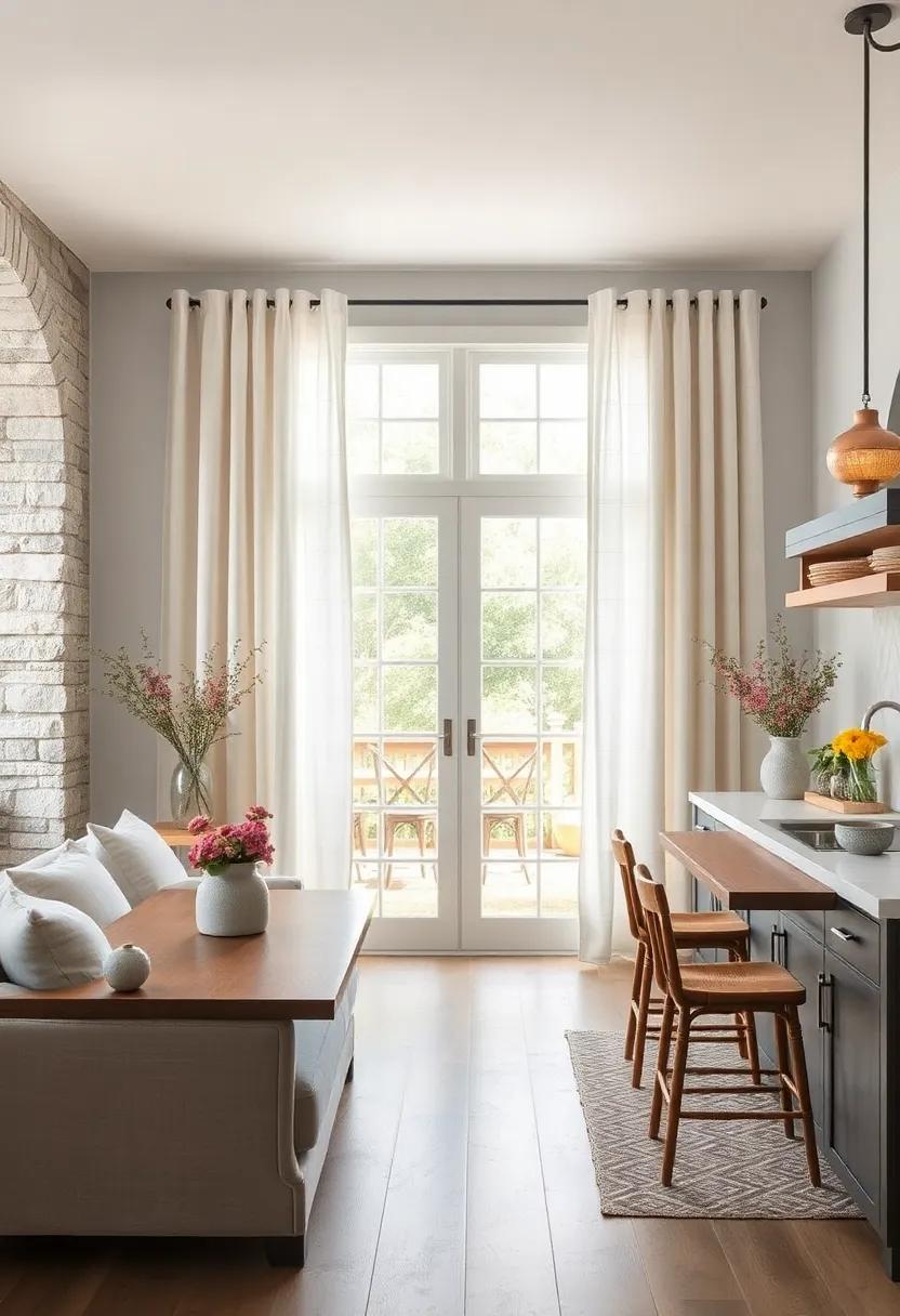 Light Linen Panels: Embrace simplicity with ‍airy linen curtains that⁤ allow natural light​ to filter through ⁢while ⁢providing ‍a ⁤fresh coastal feel