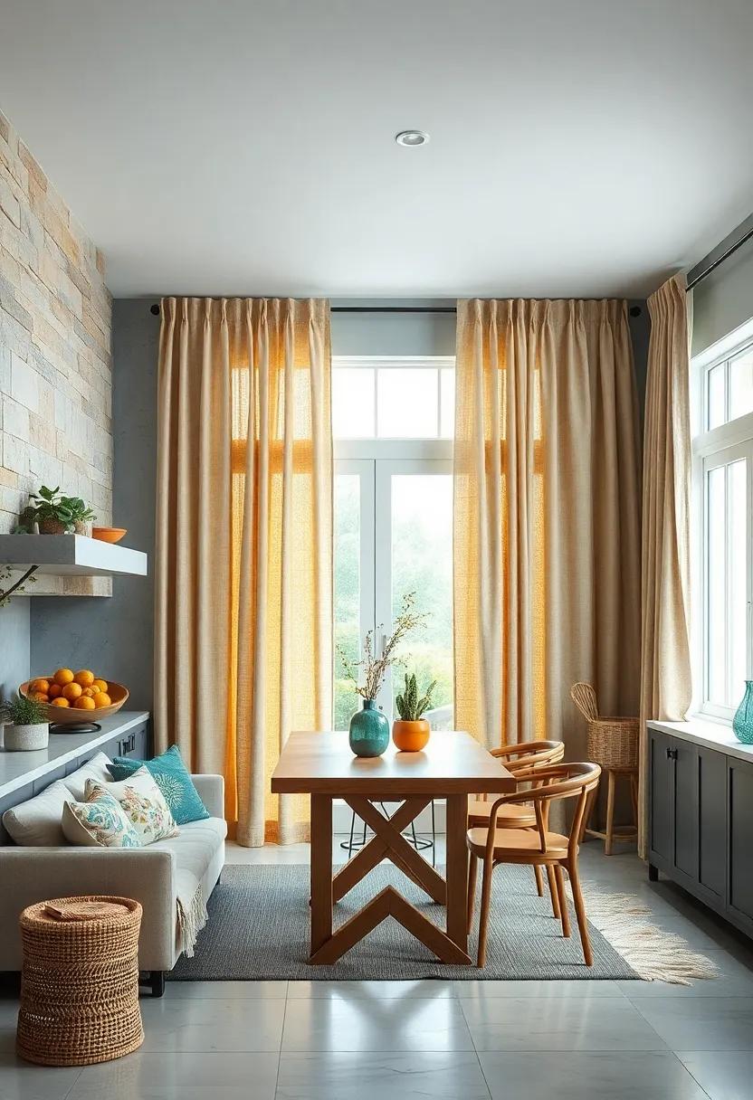 Recycled Fabric Options: Go green with curtains made ⁤from recycled fabrics that⁢ not‌ only enhance your decor but also contribute to ⁣sustainable living