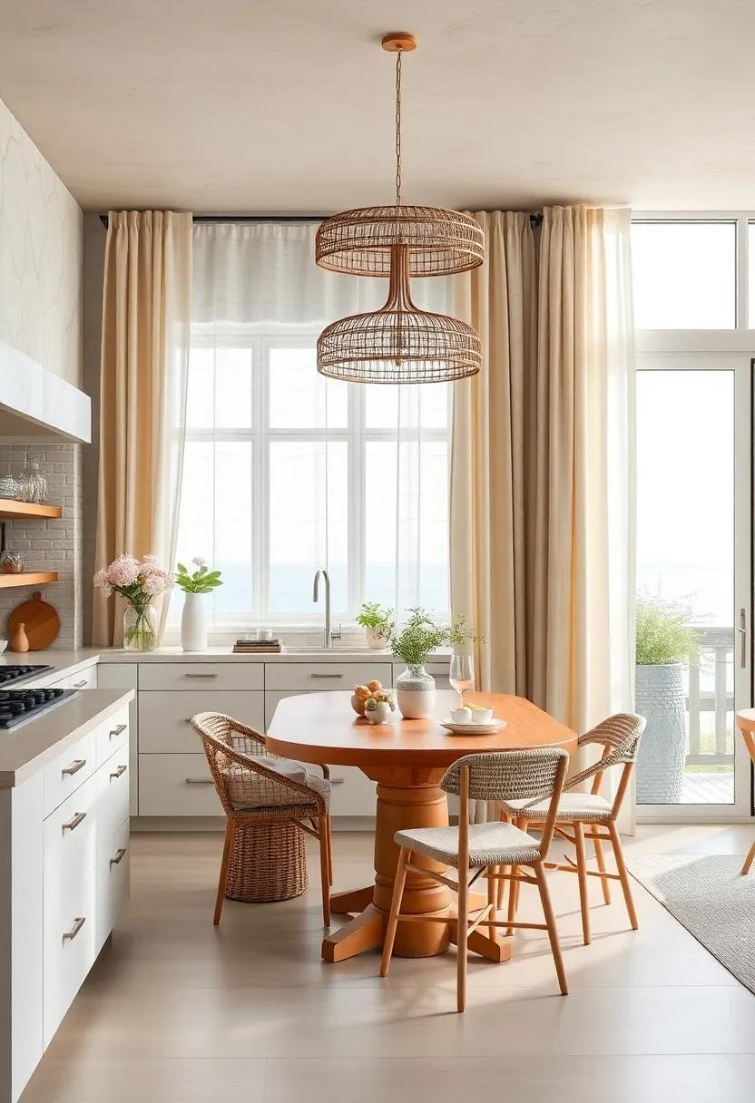 Soft Sand ⁤Hues: Choose curtains in soft sandy beige tones for a warm, neutral backdrop ⁢that reflects the serene ⁣beach⁣ landscape