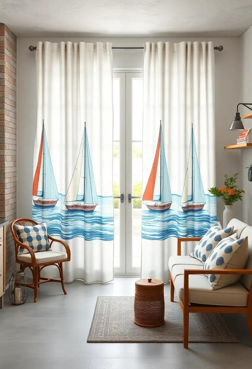 Vintage Sailboat Designs: Capture the spirit of ‍adventure⁣ with ⁢curtains that depict charming vintage ‍sailboats,⁣ perfect for nautical dreamers