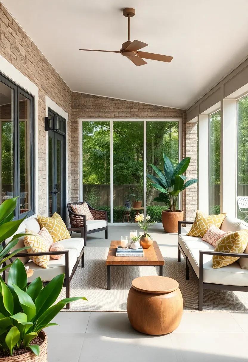 Chic Minimalism: Opt for sleek lines and a neutral palette to create a contemporary ⁤feel. Comfortable furniture in a simple layout keeps the focus on the views outside