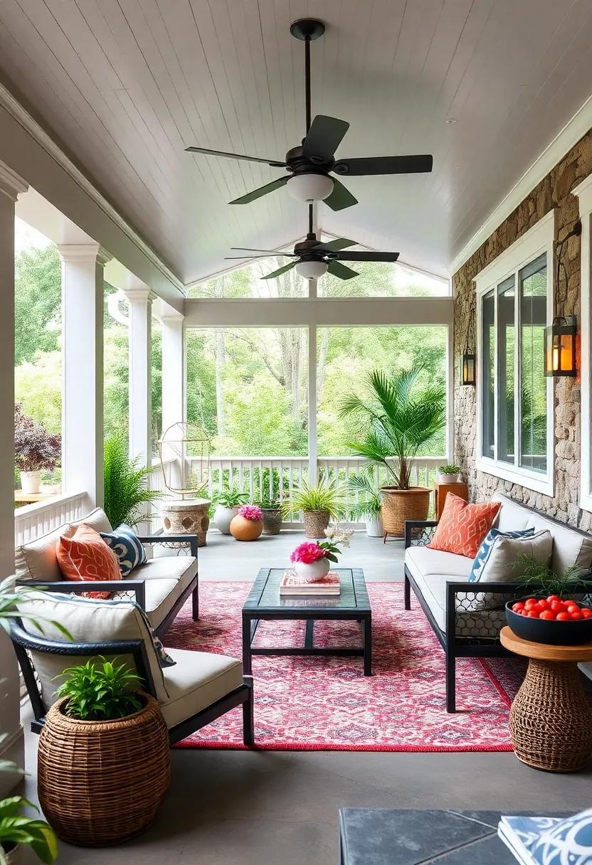 Playful Patterns: Brighten up your space‍ with colorful, ⁣patterned textiles and ​stylish accents ‍that showcase your‌ personality while maintaining a cohesive look
