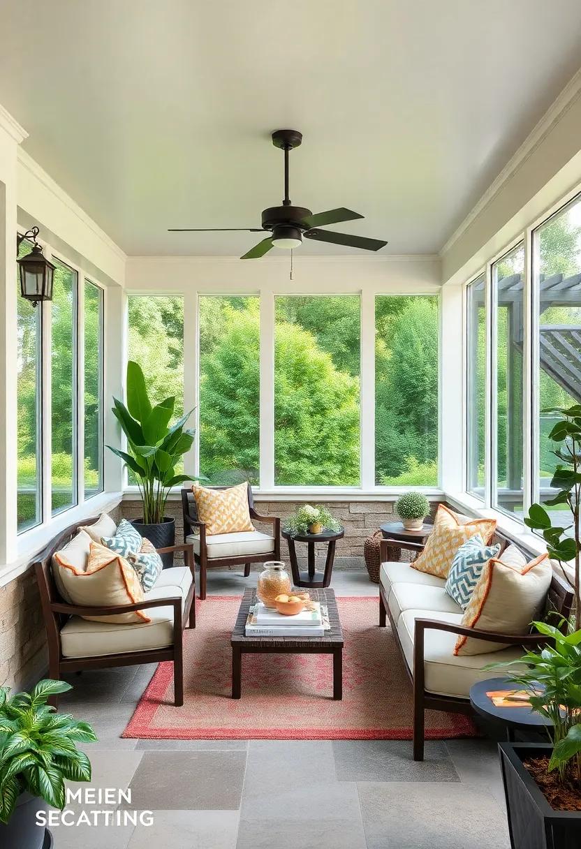 timeless Elegance: Choose classic furniture styles and a muted color palette⁣ that stand the test of time, ensuring ⁤your screened porch remains a beautiful retreat for years to‍ come