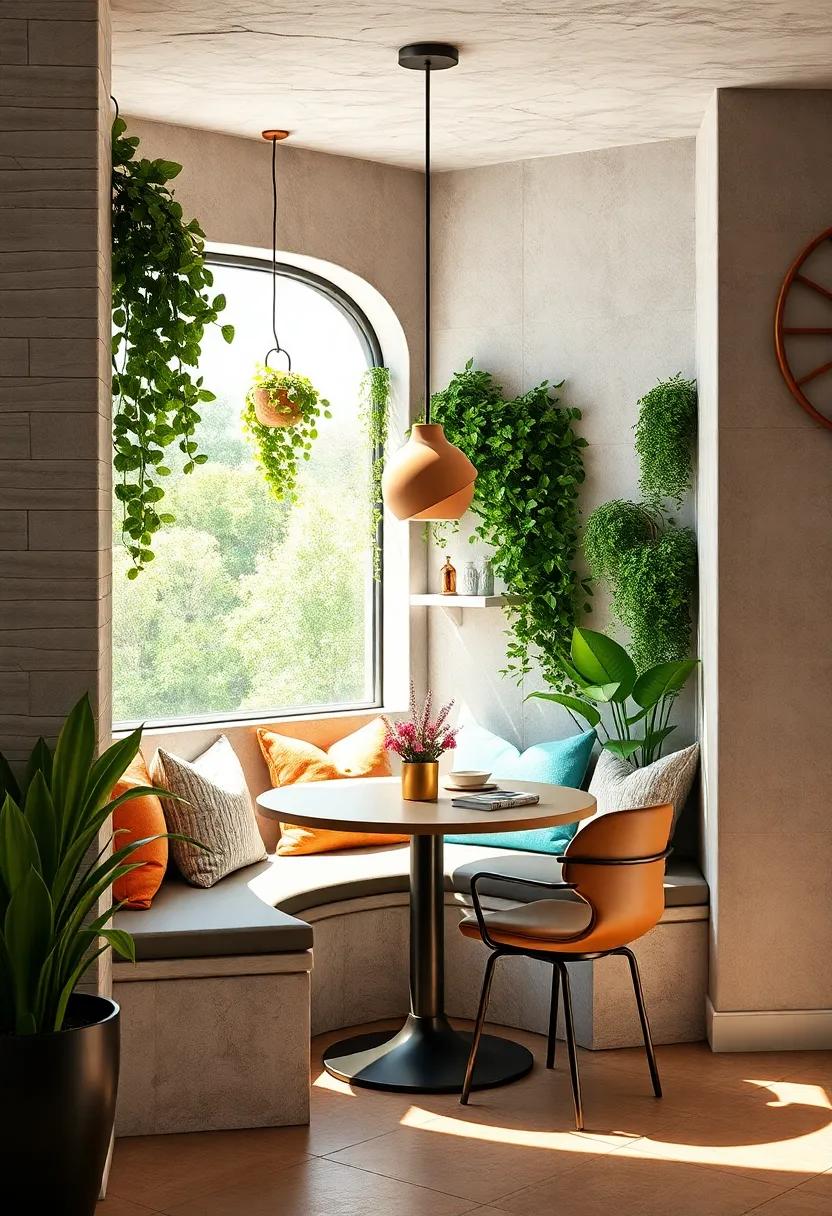 nature’s ‍Touch:⁤ Introduce‌ greenery with potted plants or ⁤a vertical garden that​ breathes life into your corner and purifies the air