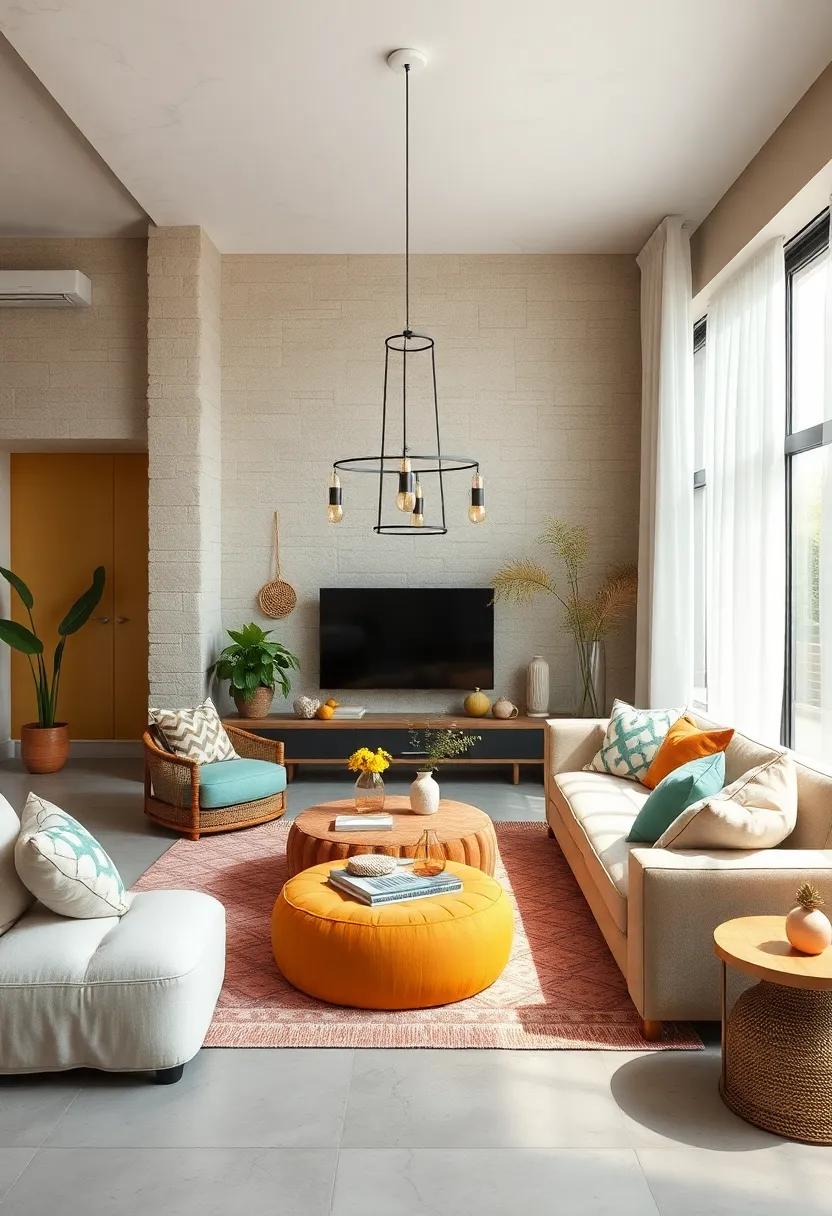 use Multi-functional⁢ Furniture: ⁣Opt ‌for furniture ⁢that serves ‍more than ​one purpose, such as⁣ ottomans with storage ‍or convertible ‍sofas for versatility