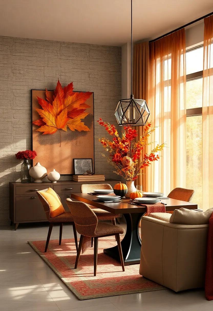 Embrace the Warmth⁢ of Rich ​Autumn ⁤Colors in Your ‌Dining ‍Room Atmosphere