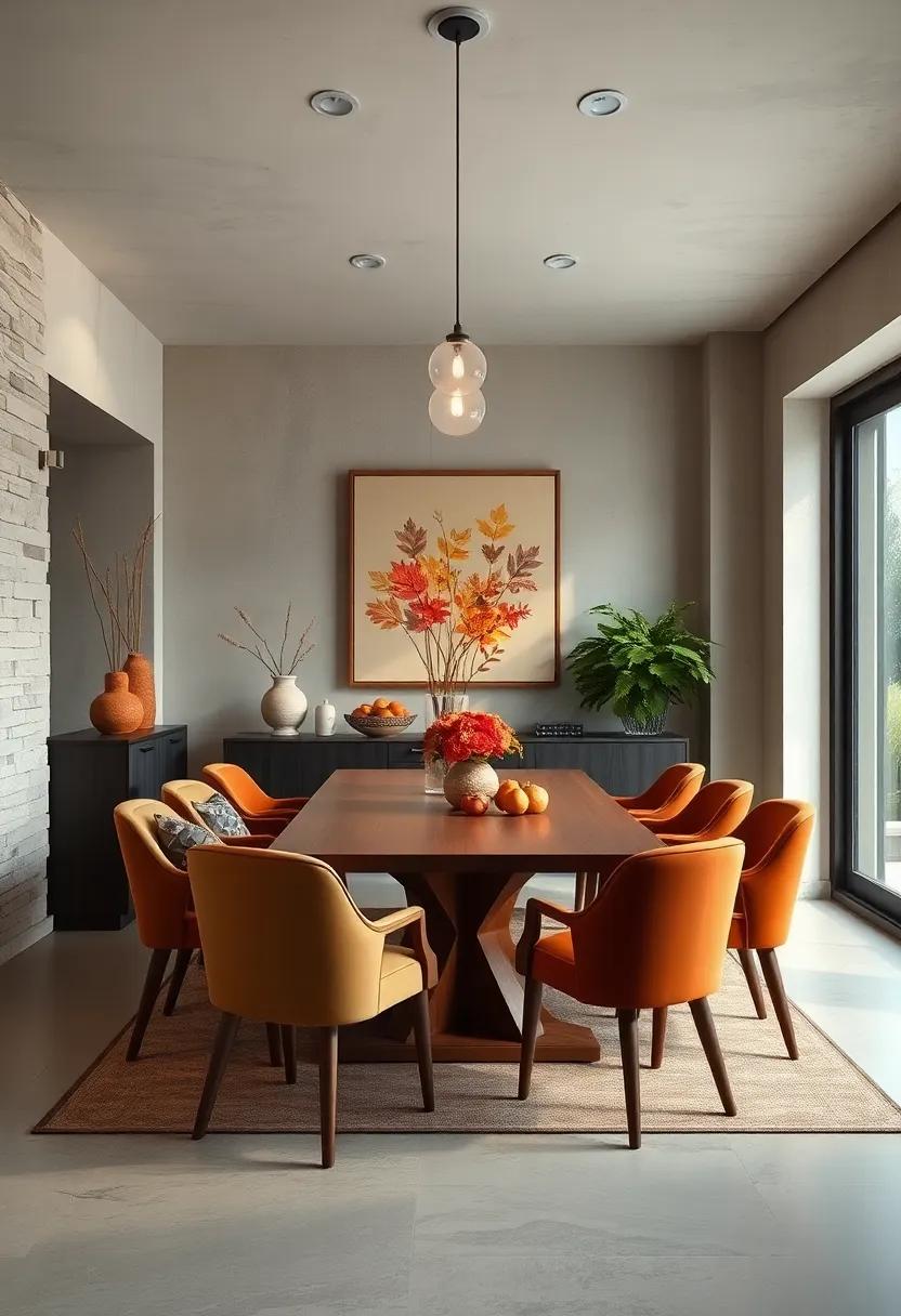 Autumnal ⁣Wall Art⁢ Ideas to Enhance Your Dining Space