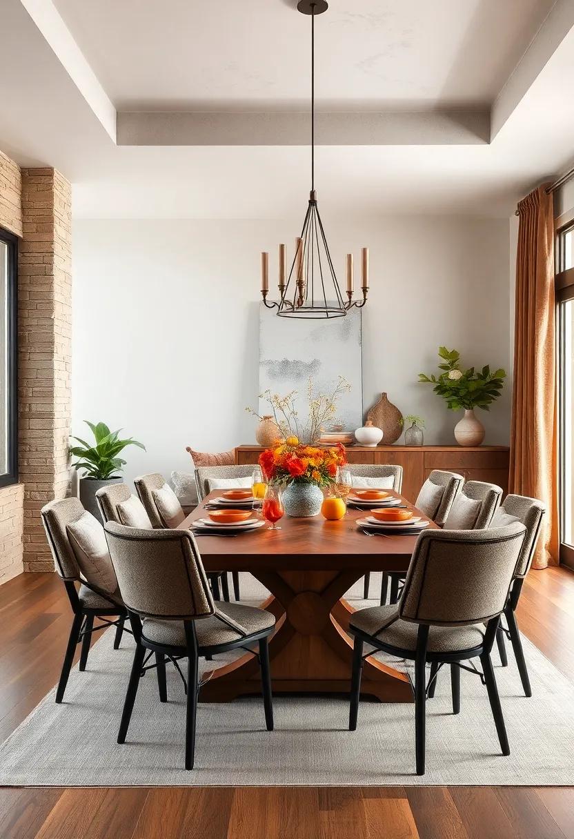 Layering Textures: Wood, Metal, and fabric Combinations
