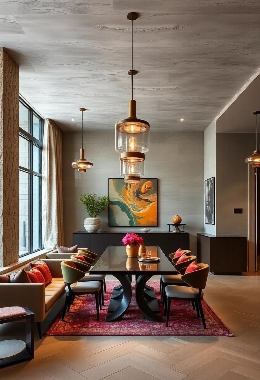Creating Focal Points: Using⁤ pendant Lights to Draw Attention to Dining⁣ Tables