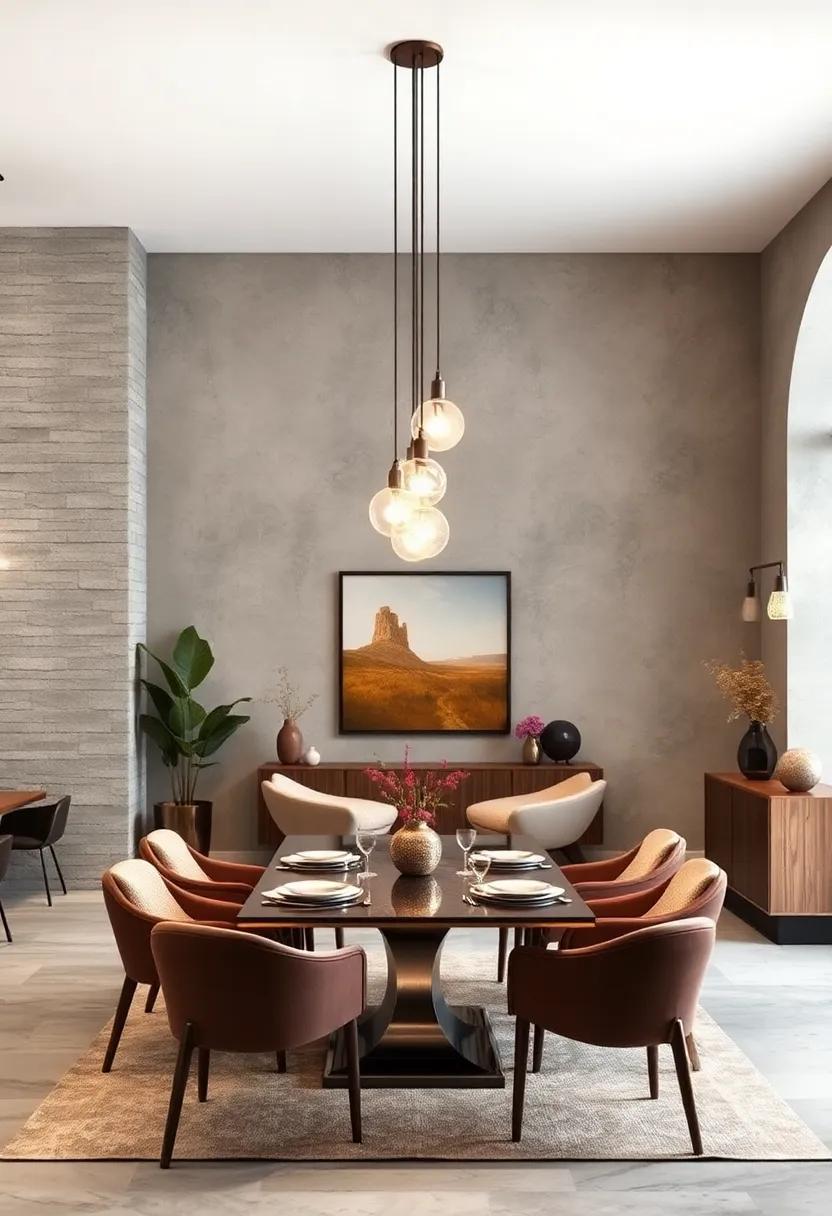 Highlighting Architectural Features with Strategic Pendant Lighting Placement