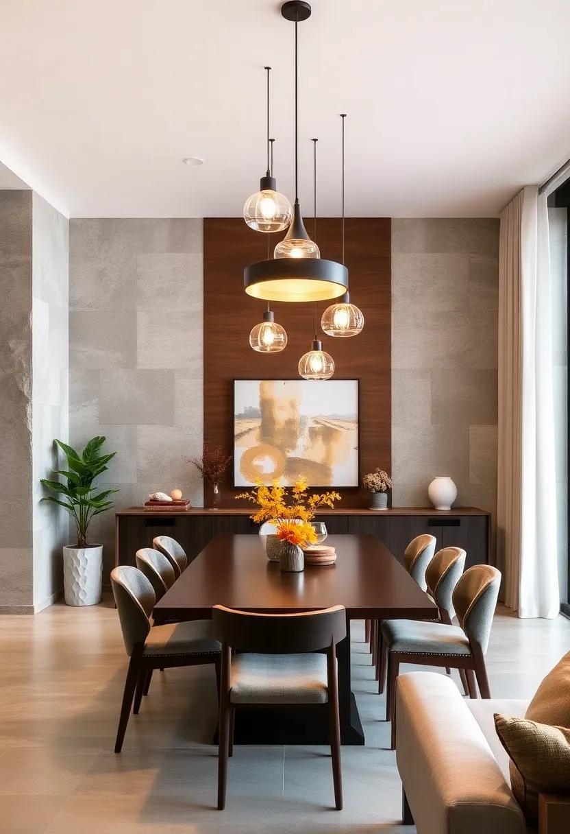 Maximizing Dining Room Space ‍with Creative Pendant Lighting Arrangements