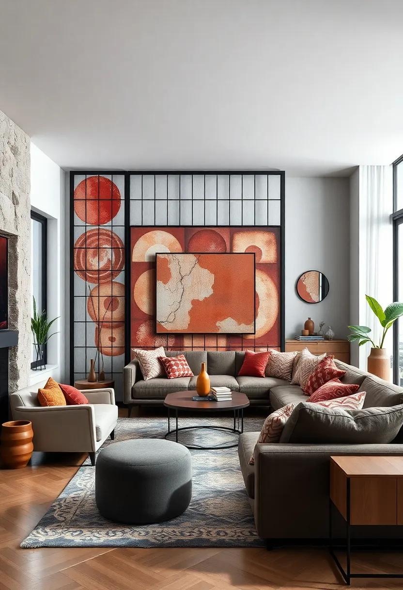 Artistic Room Divider: Create intriguing spaces within your home⁣ with a screen that doubles as a piece‍ of art, bringing beauty and ⁢functionality to life