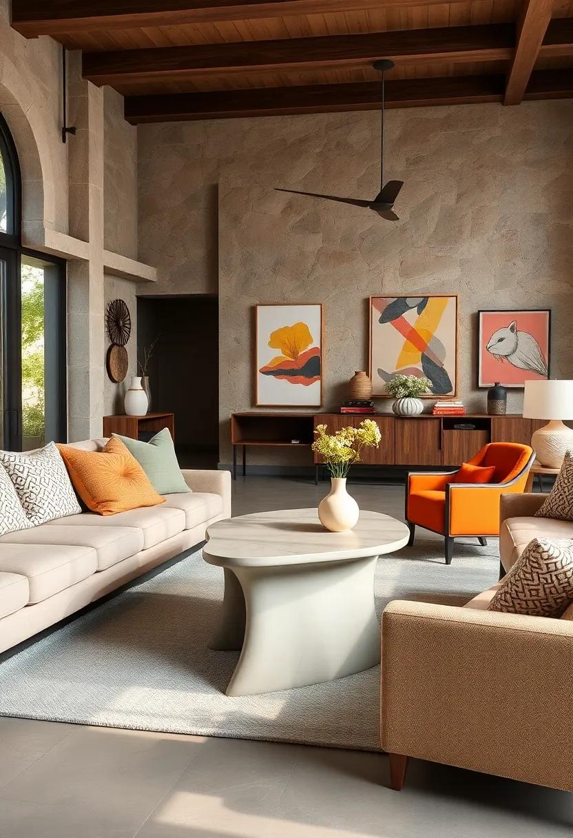 Curvy Accent Table: Break free from straight lines with a ⁤table that boasts soft edges, showcasing artistic design and⁢ functionality ‍in one fluid piece