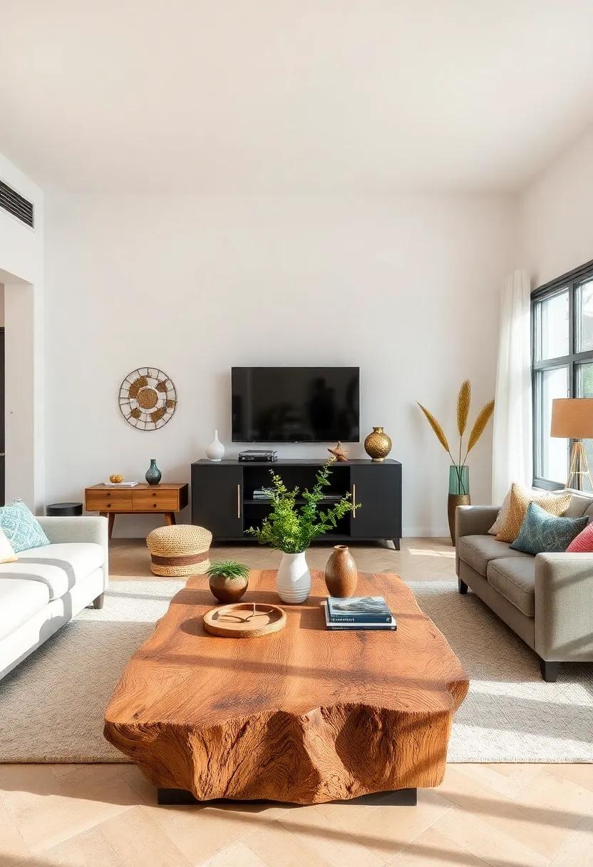 Reclaimed⁢ Wood Coffee Table: Each piece⁤ tells a story,combining warmth and ⁣sustainability with a‌ rustic charm ‌that transforms any living space