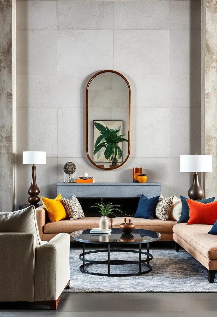 Statement Mirror: A creatively shaped mirror not ‍only offers reflection but also enhances your décor, serving as a striking focal point in any room