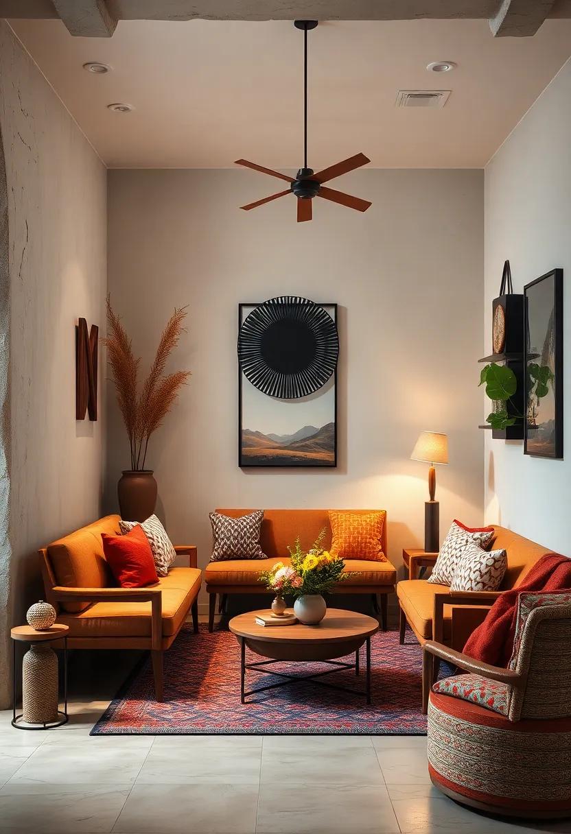 Creating Cozy Nooks with Eclectic Seating Options and Textural Warmth