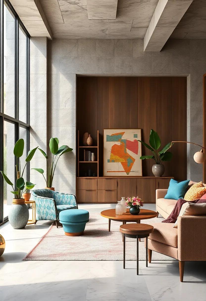 Mixing Textures: The Artistic Blend of Fabrics and surfaces in Eclectic Décor