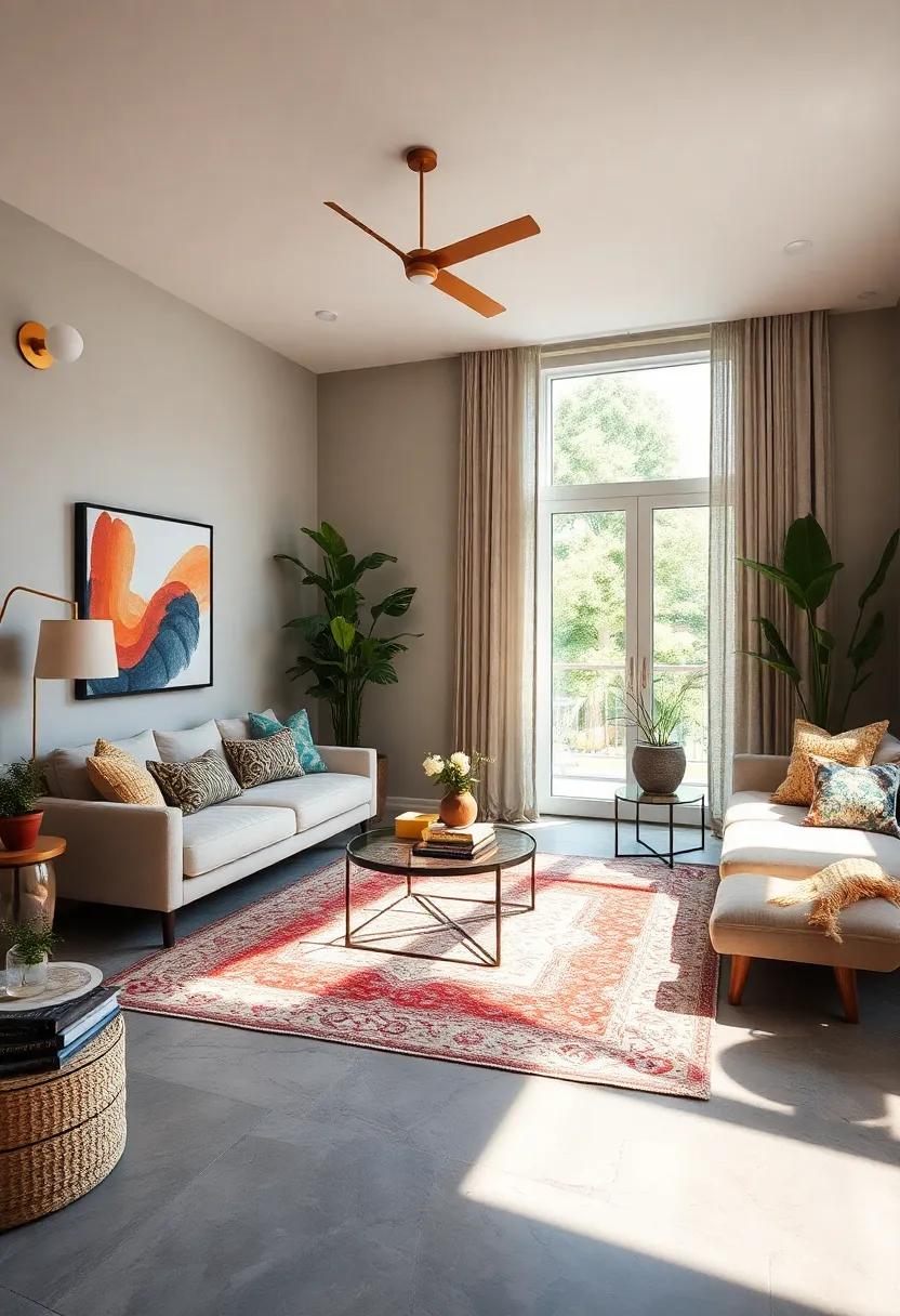 Layering Rugs to create Visual Interest and Warmth in Your Living Space