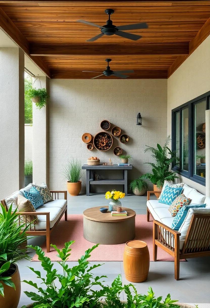 Bug-Friendly Features: Incorporate insect hotels‌ or bee ‌baths to support local pollinators while enriching your patio's ecosystem