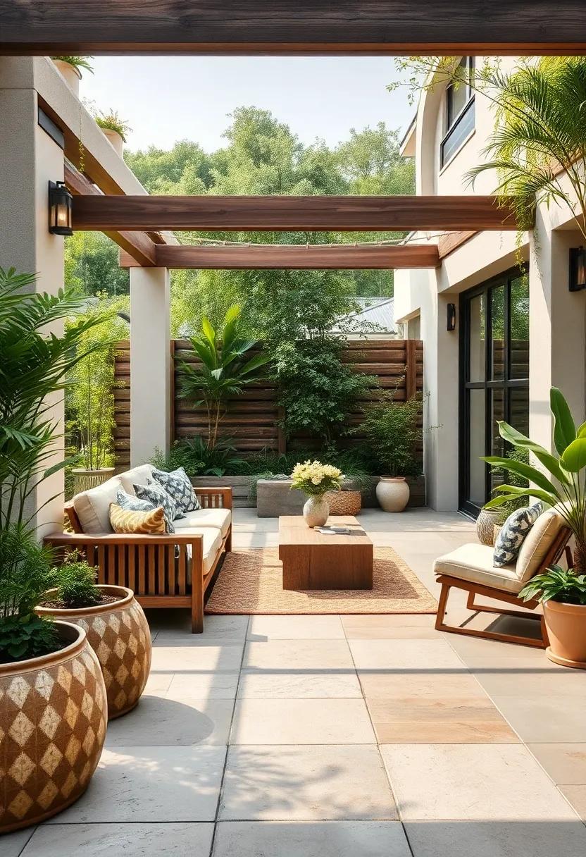 Greenery Overhardscapes: Prioritize soft landscaping by opting for ⁣pavers and‍ stones that ⁤allow for natural drainage and planting between them for a lush appearance