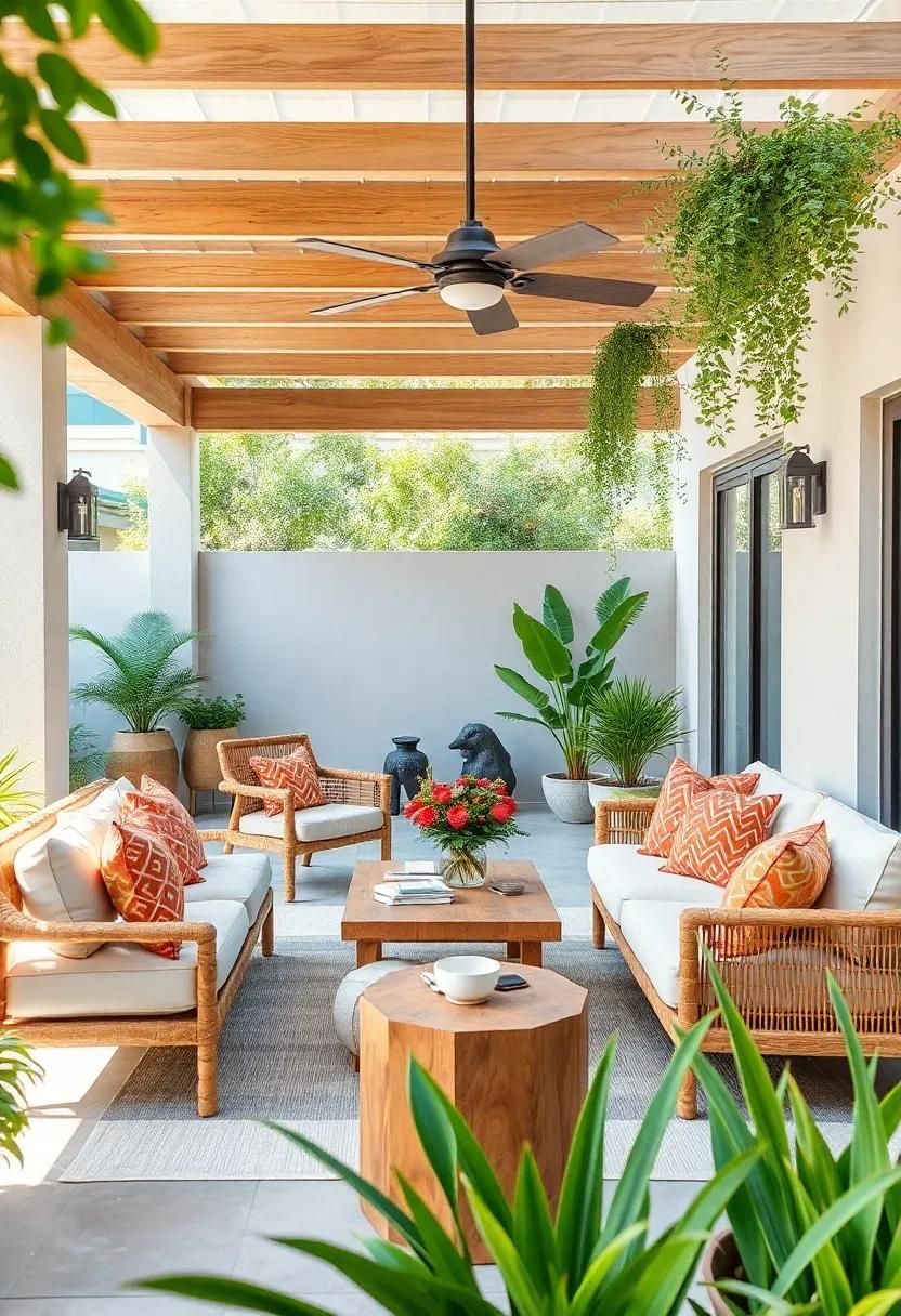 Sustainable Furniture: Choose outdoor ‌furniture made from sustainable materials, such as bamboo or recycled plastics, for a stylish yet ⁢eco-conscious approach