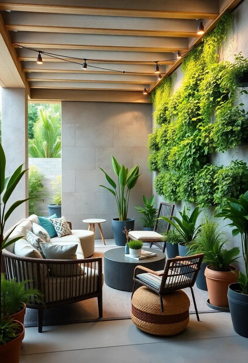 Vertical Gardens: Maximize ⁣space in small patios by installing vertical gardens that breathe life into your outdoor area and purify the air