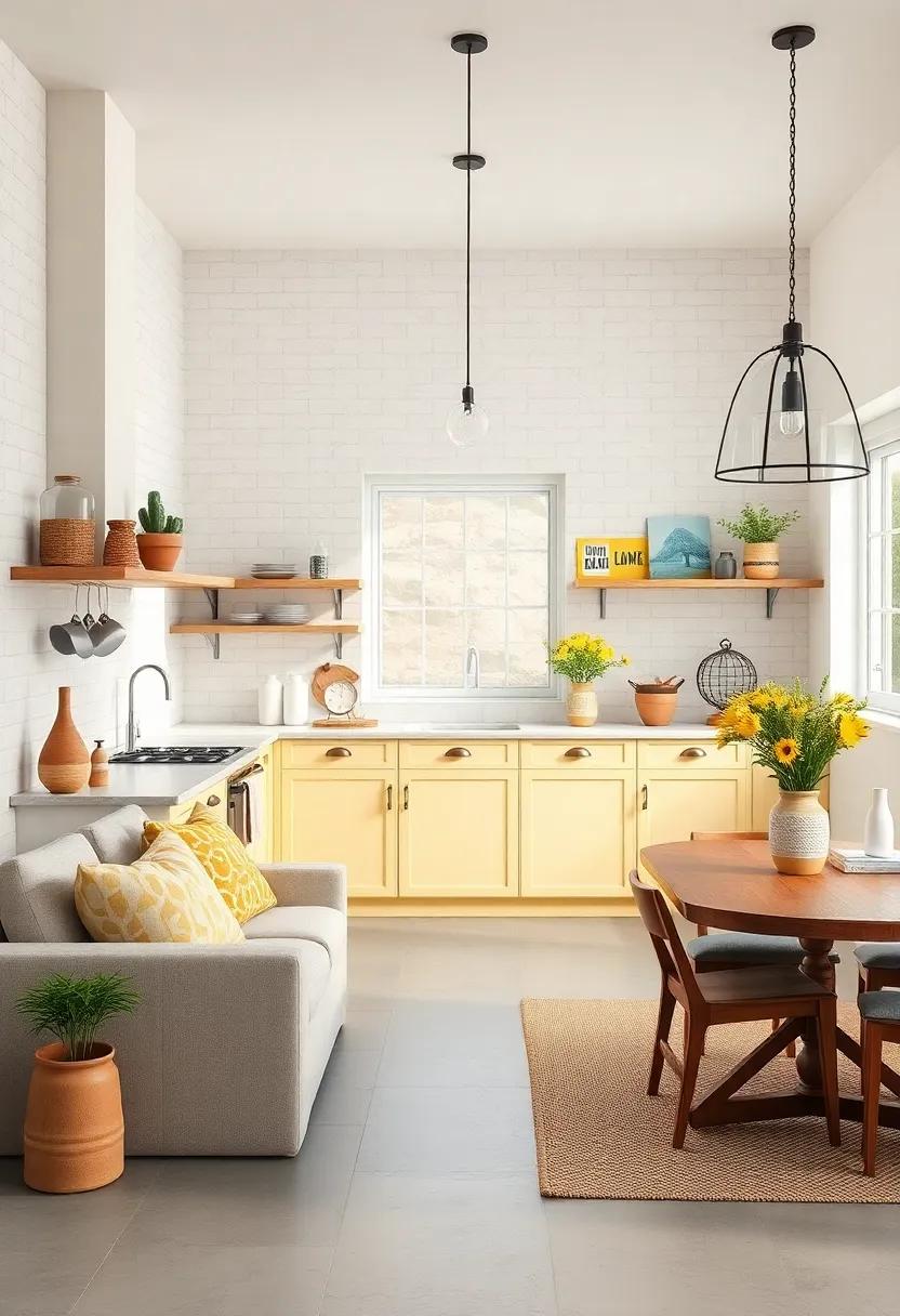 Brightening Your ⁢Space with Sunlit ​Yellow and Pure white Elements