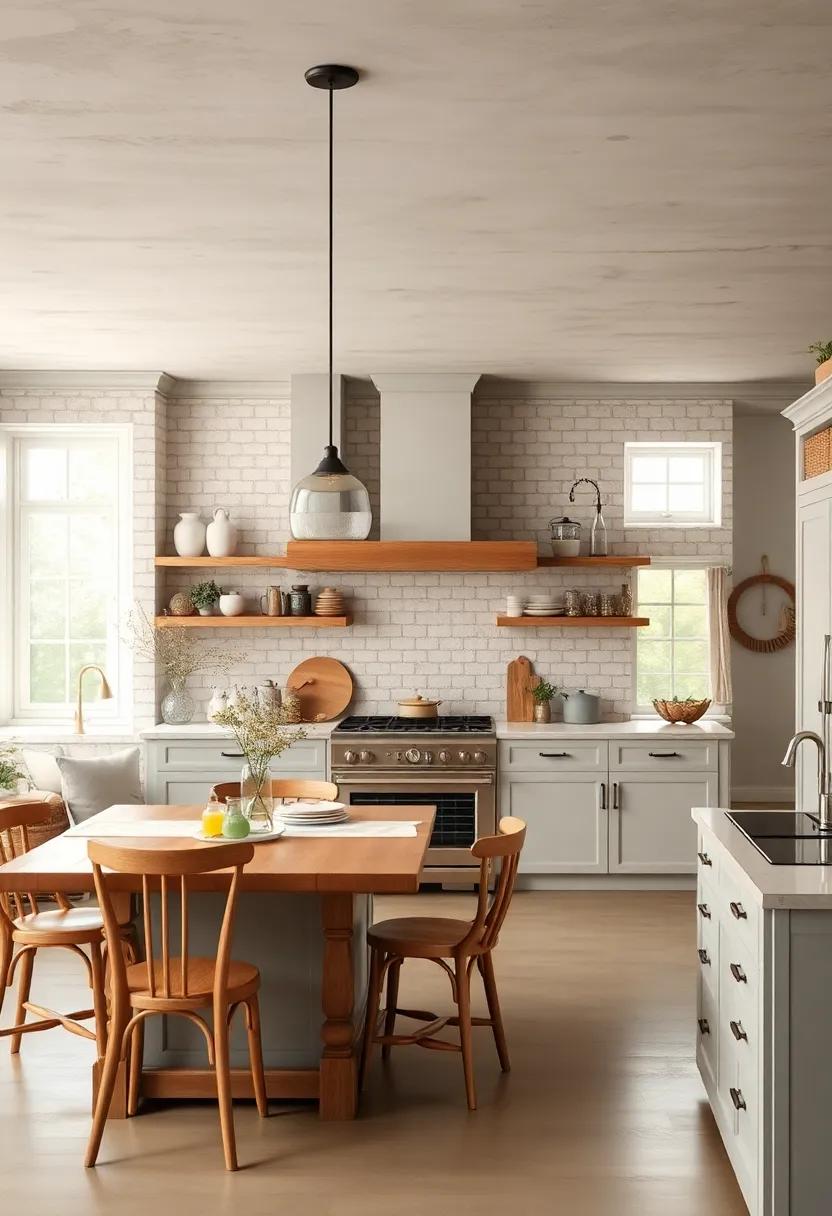 Embracing the Serenity of Soft Pastels in Your Farmhouse kitchen‌ Style