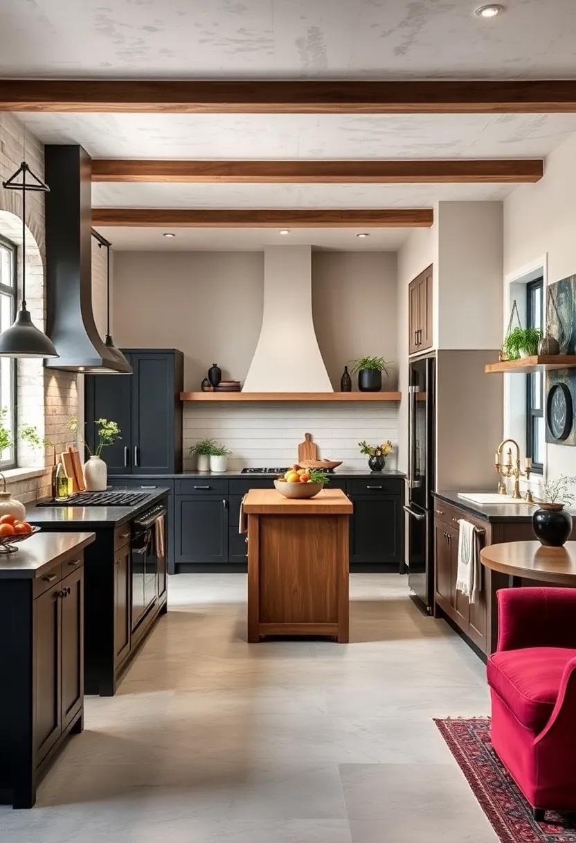 Emphasizing contrast: How Black Accents Can​ Elevate Your Kitchen Design
