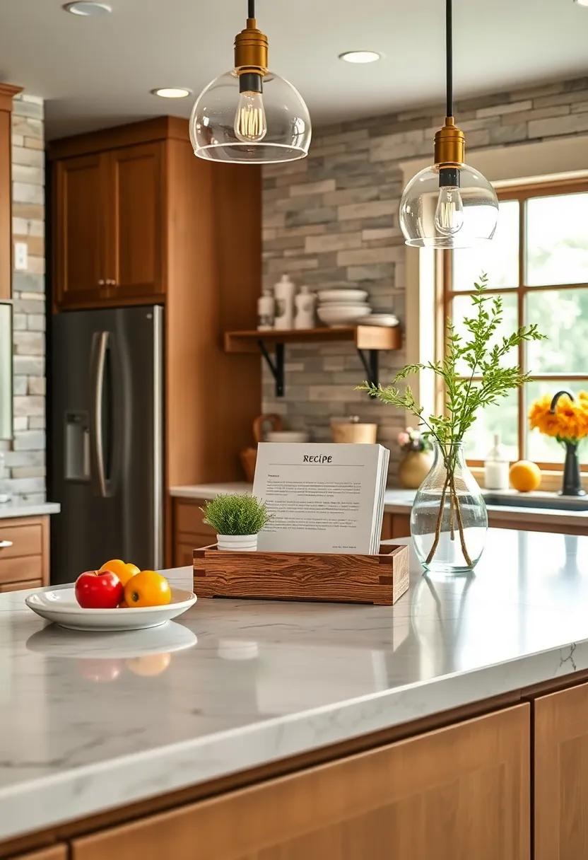 Personalized Recipe‌ Stand: Utilize a personalized recipe stand to ⁤display your favorite cookbook or family recipes,marrying functionality with a personal touch