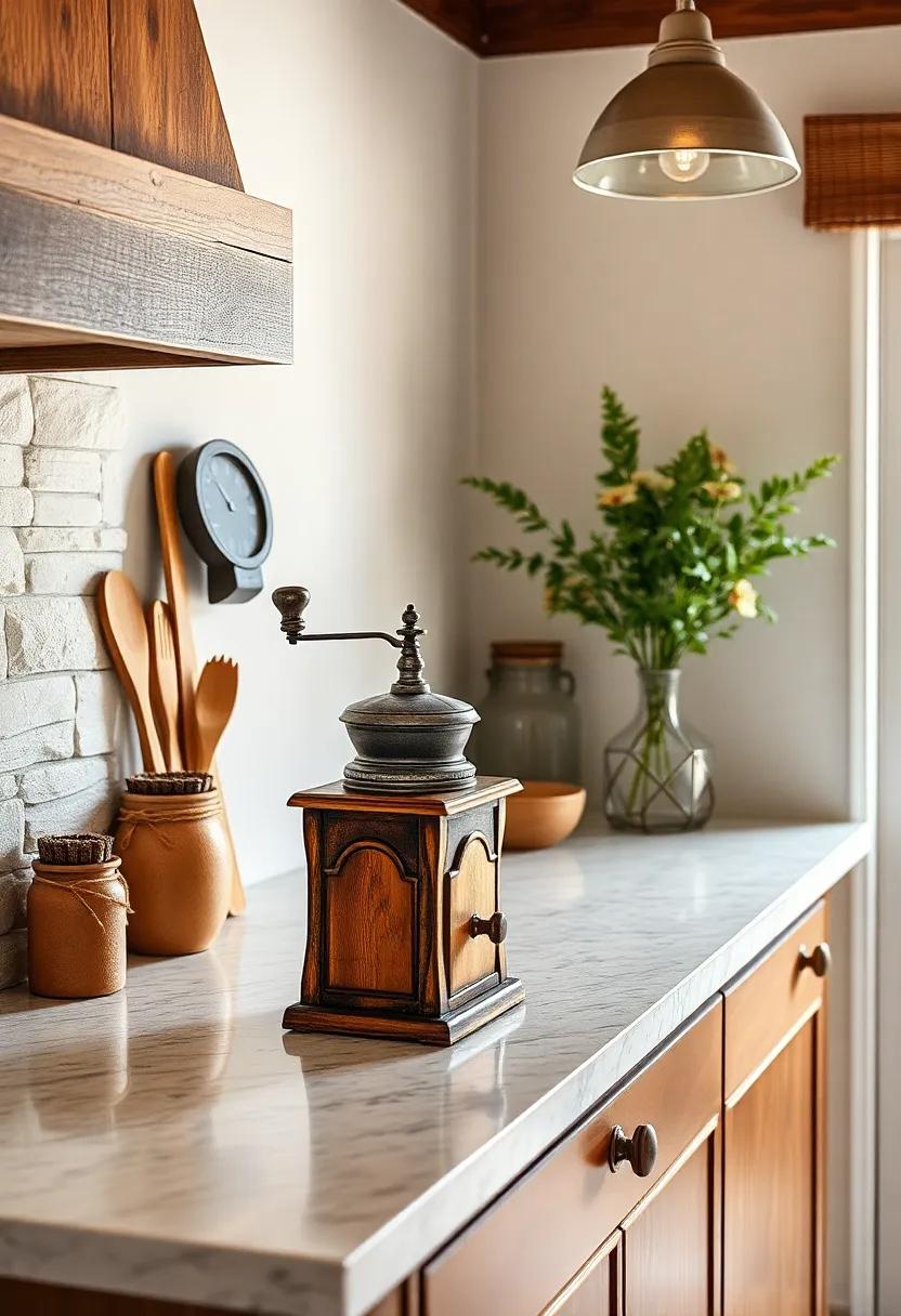 Handcrafted Wooden Utensils: display a collection of handcrafted wooden spoons and ‍spatulas in ‍a decorative jar, blending artistry with practicality