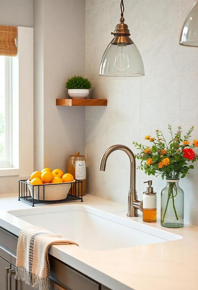 Farmhouse Sink Accessories: Elevate ​your kitchen sink area with stylish dish racks and soap dispensers that complement your farmhouse aesthetic