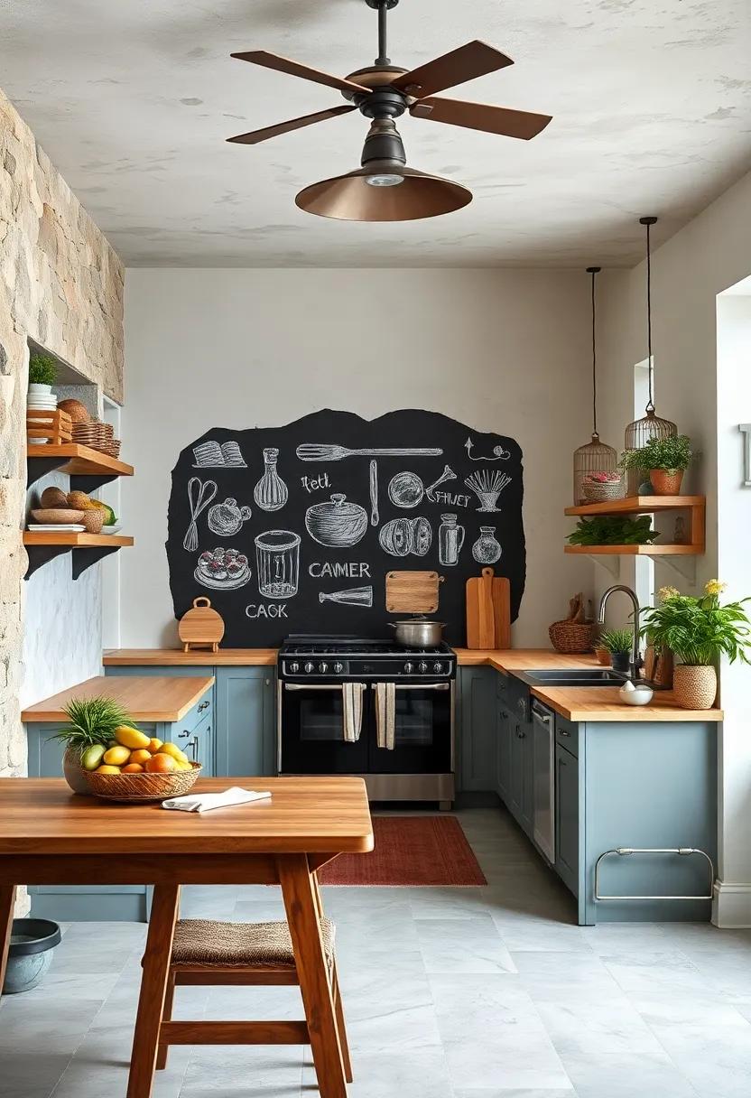 Chalk Art murals -‍ commission or create murals‍ that depict your favorite food items or‍ cooking scenes for⁢ artistic flair