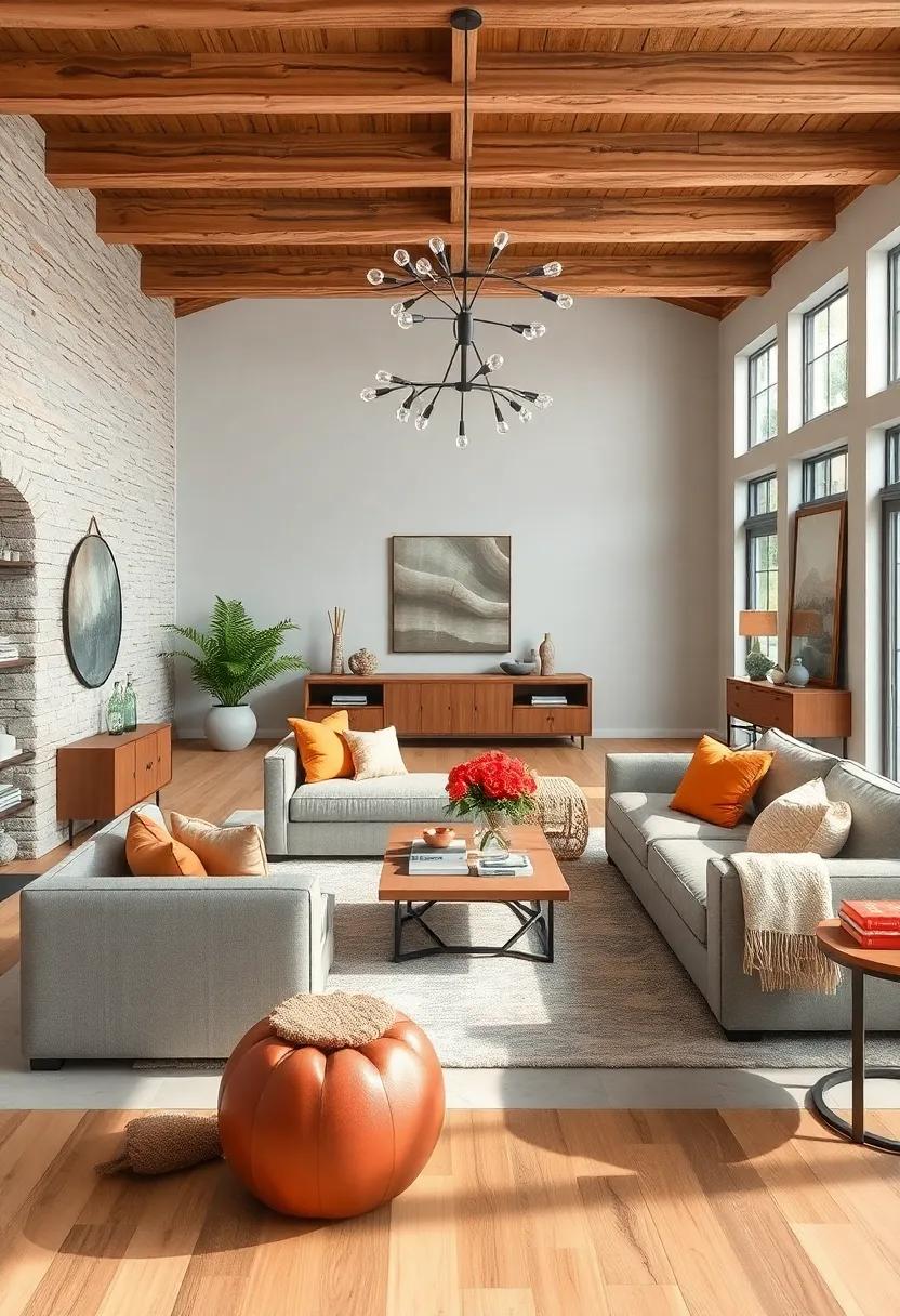 embracing Natural Textures: ​How ⁣Wood and Fabric Create Warmth in Farmhouse Living Rooms