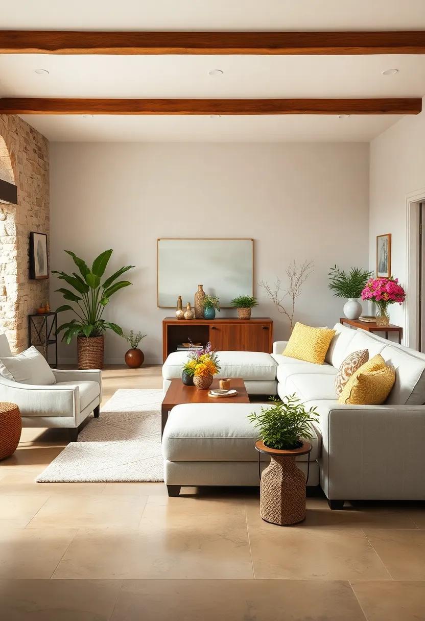 Natural Elements: Bringing the outdoors In ​with Greenery and Floral Arrangements