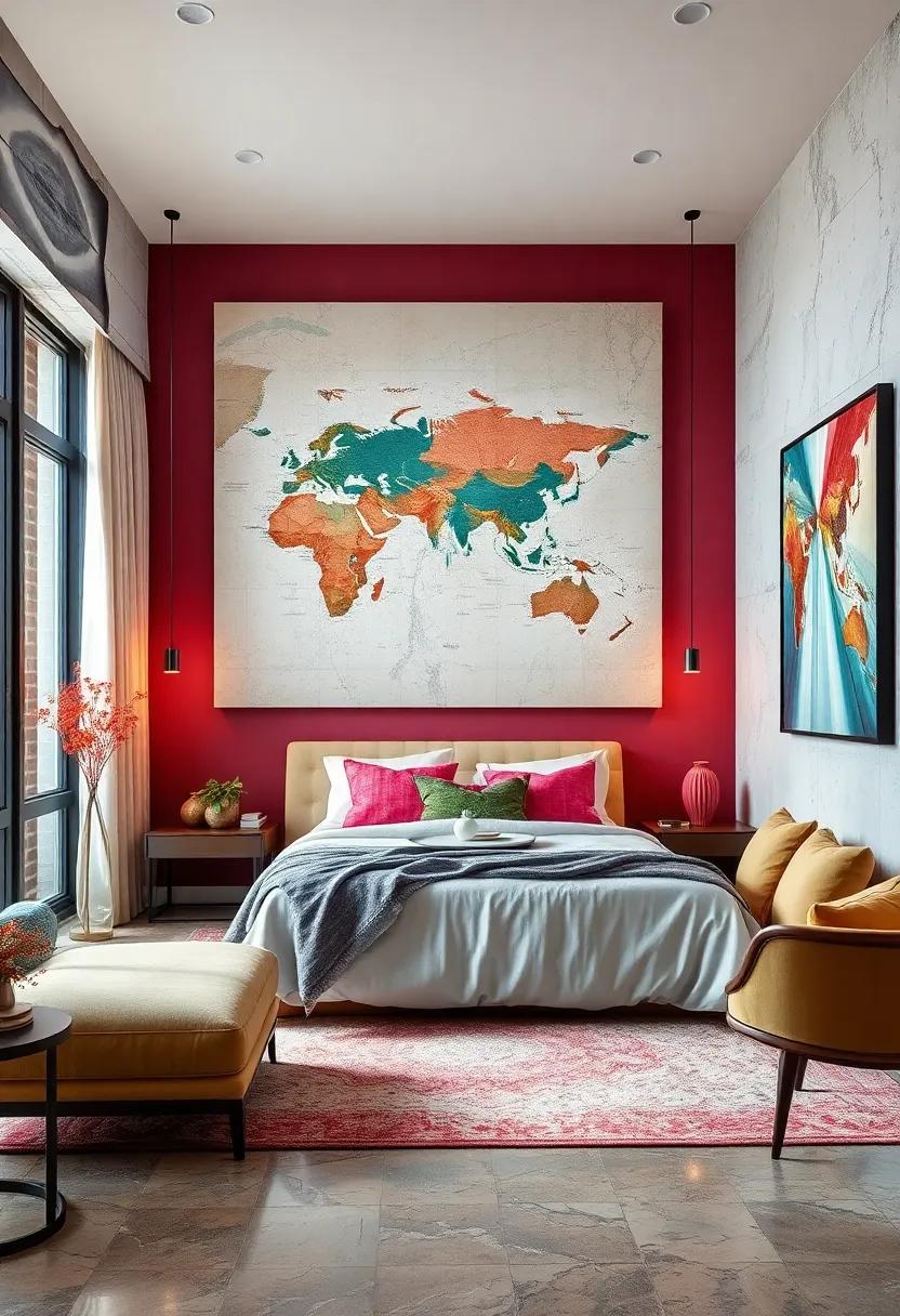 Art and Design: create ‍a gallery-like atmosphere with curated art pieces‌ and bold wall colors that reflect your personality and passion for‍ creativity