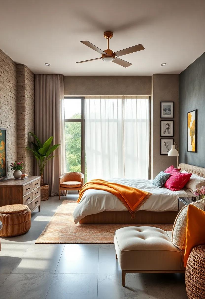 Funky Eclectic: Unleash your personality with an ‍unexpected⁢ mix of patterns, furniture ​styles, and knick-knacks that showcase ⁤your unique perspective