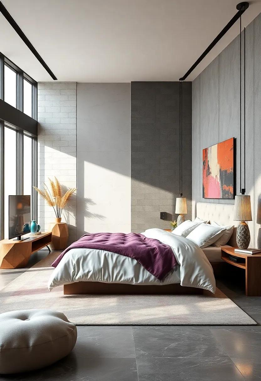 Futuristic Flair:‌ Incorporate⁢ cutting-edge ‍technology and minimalist designs ‍for a sleek, futuristic bedroom that reflects modern⁣ living and‍ innovation