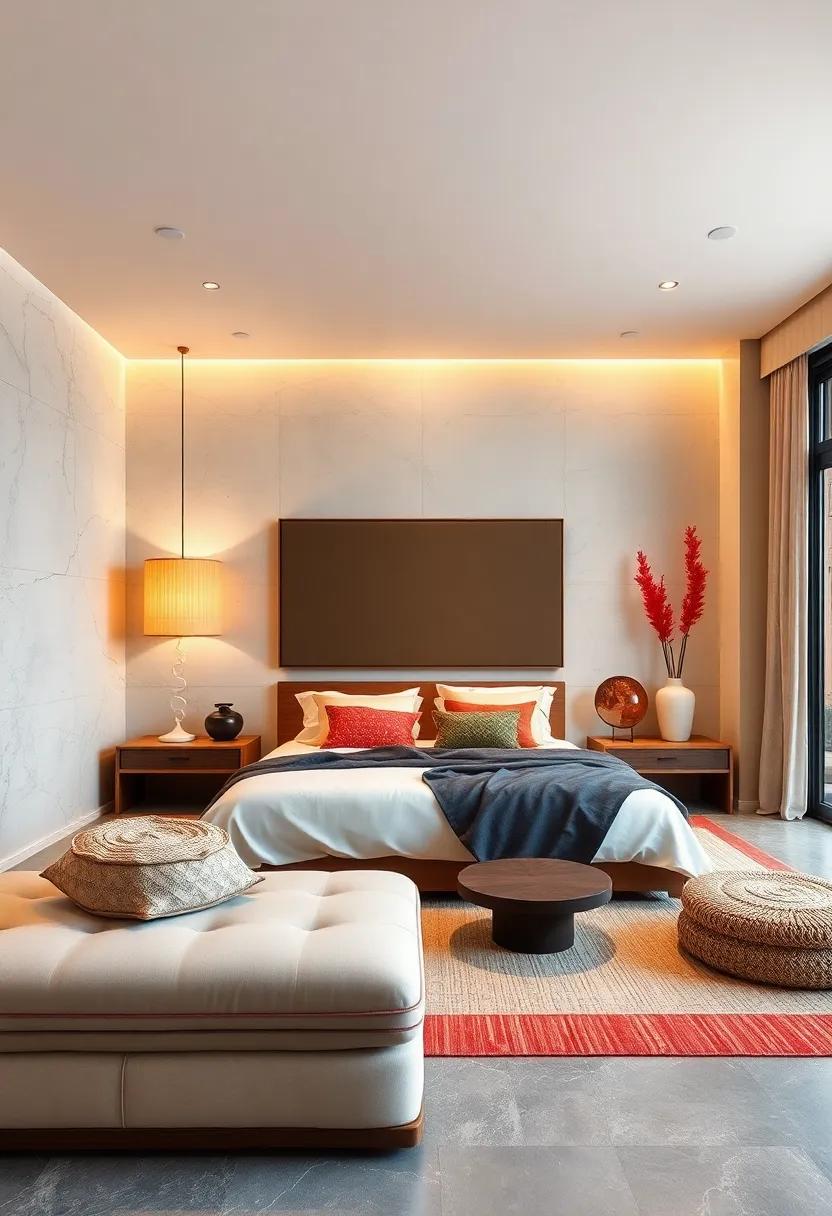 Minimalist ⁤Zen: Combine sleek Scandinavian lines ​with‌ Japanese-inspired decor for a serene space that promotes tranquility and clarity of ‌mind