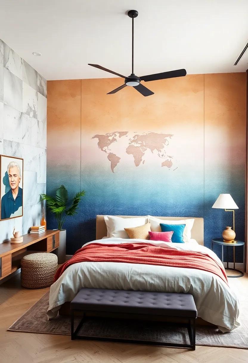Ombré​ Dream: utilize ombré techniques ⁣in ⁤wall paint or textiles for​ a visually ⁤stunning gradient effect ‍that adds⁤ depth and intrigue