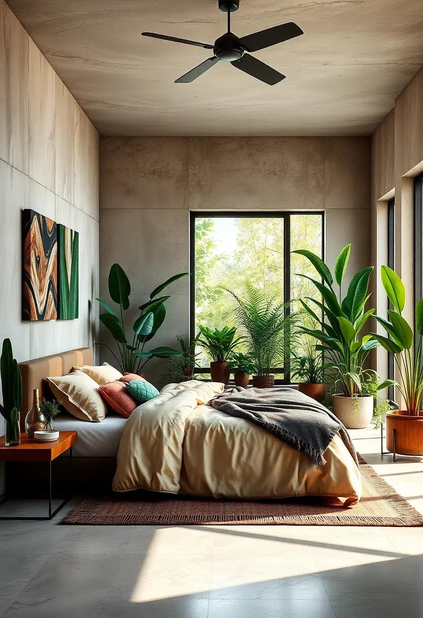 Urban Jungle: create‌ an indoor jungle ⁤oasis with a ​variety of⁤ houseplants, green accents, ‌and natural light⁤ to‍ bring vibrancy and ​life ‌into your space