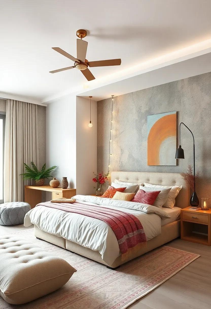 Whimsical Fantasy: Sprinkle in playful elements such as​ fairy ⁣lights, oversized cushions, and dreamy⁣ colors‌ for a bedroom that sparks imagination and joy