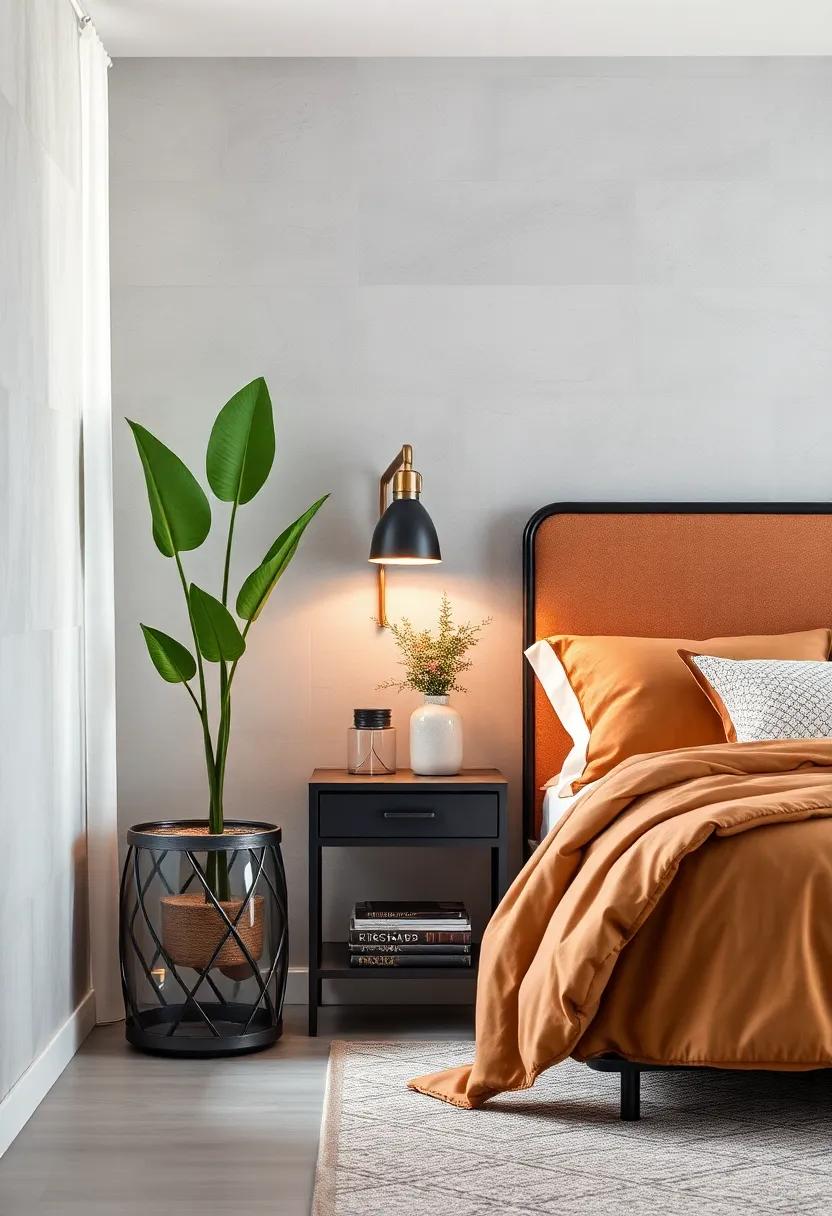 Antique-Style Metal Bedside Table: ⁤Enhance your bedroom⁣ decor with an antique-style metal bedside ⁤table, combining vintage appeal with modern functionality for a charming accent