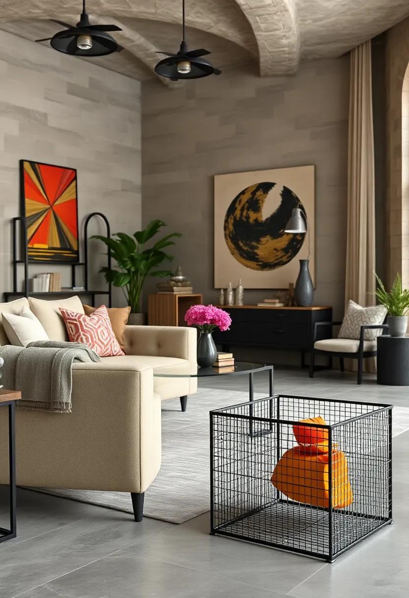 Mesh Storage Cubes:‌ Breathe new life into⁤ your ‌storage solutions⁤ with these playful metal mesh cubes, perfect‍ for organizing items while also serving as eye-catching decorative accents
