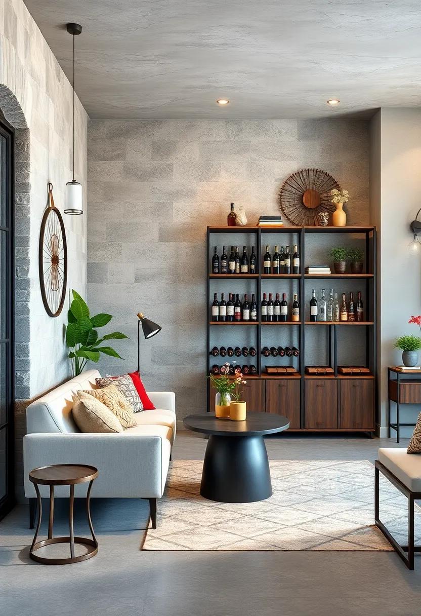 Rustic​ Metal Wine Rack: Uncork your style ‍with a rustic metal wine‌ rack, designed ​to display your favorite vintages while adding an industrial flair⁤ to your dining or kitchen ‍area