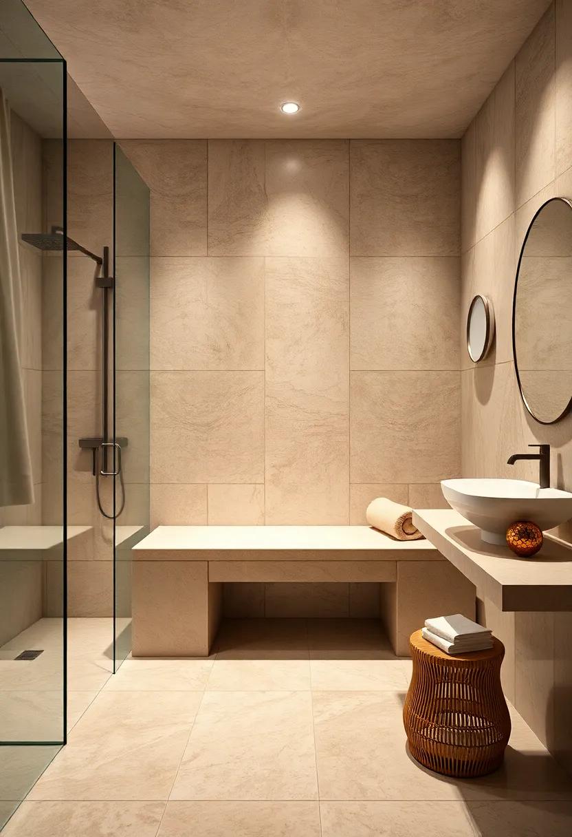 Incorporate a luxurious spa shower bench for ‌ultimate comfort and ​convenience during your shower routine