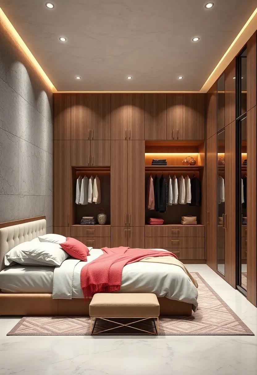 Custom-built Designs: Tailor your‌ wardrobe⁣ to your unique needs with custom cabinetry⁤ that maximizes‌ space, creating a‌ refined‍ and personalized organization ​system