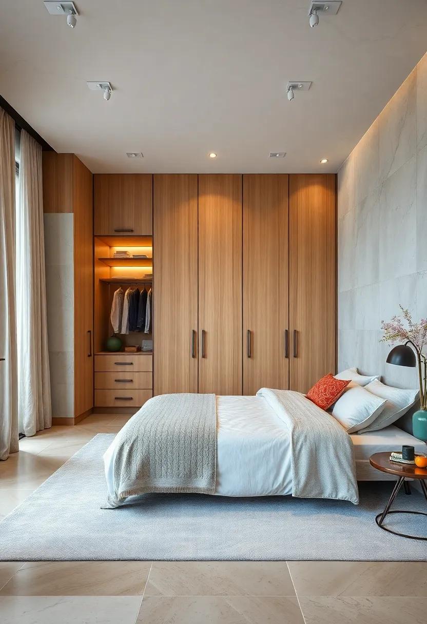 Eco-Friendly Choices: Embrace sustainability with wardrobes crafted‍ from eco-friendly materials, marrying luxury design with environmental responsibility for the conscious homeowner