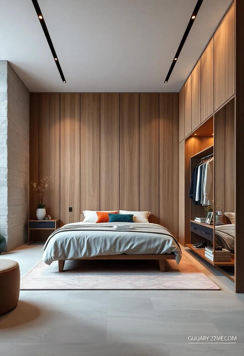 hidden Gems: Discover the enchantment of wardrobes that cleverly conceal compartments, providing stylish storage for everything from shoes to accessories without sacrificing‌ elegance