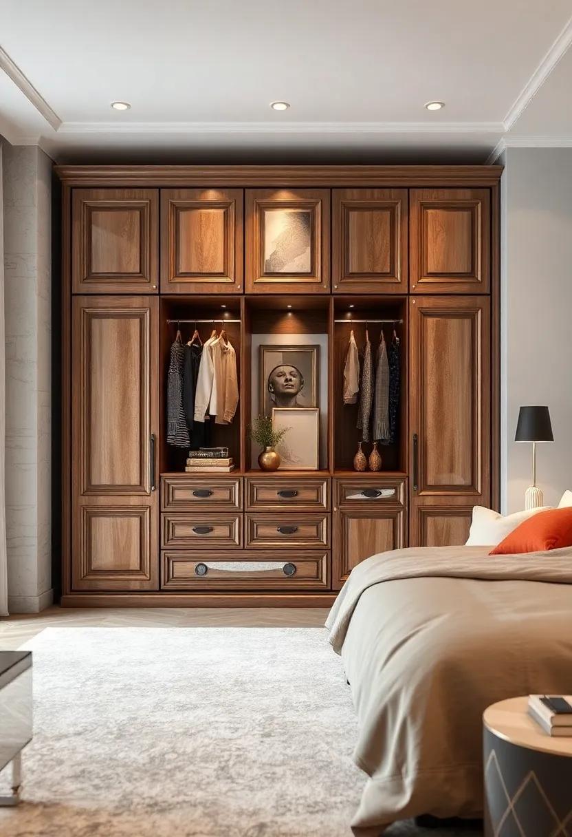 Vintage Chic: Infuse ​old-world charm into your space with a wardrobe ⁢that combines antique ‍finishes and detailed craftsmanship, ‍turning functionality into a statement piece
